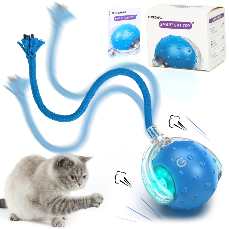 FLERDMAU Cat Toys Ball for Indoor Cats