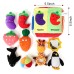FLERDMAU Baby Sensory Toys – Surprise Felt Set with Animals