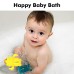 FLERDMAU Yellow Duck Bath Toys for Toddlers