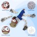 FLERDMAU Squeaky Plush Dog Toy for Chewers