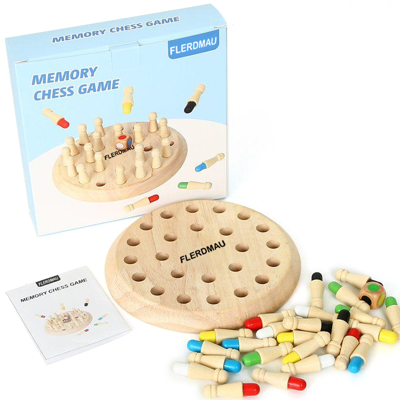 FLERDMAU Puzzle Board Game, Exercising Children's Thinking Skills