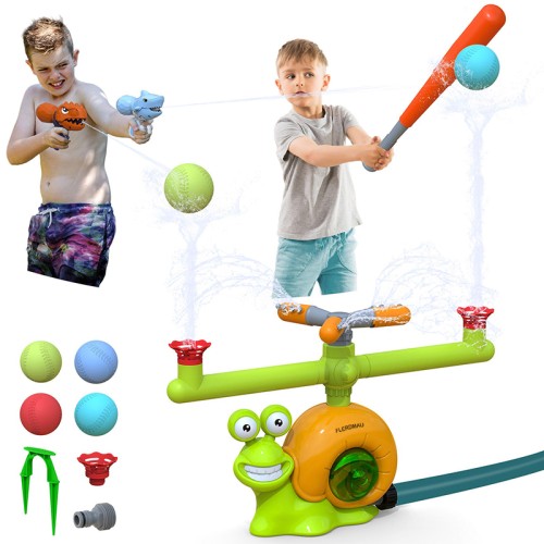 FLERDMAU Water Sprinkler Toy – Outdoor Fun for Boys and Girls 3+